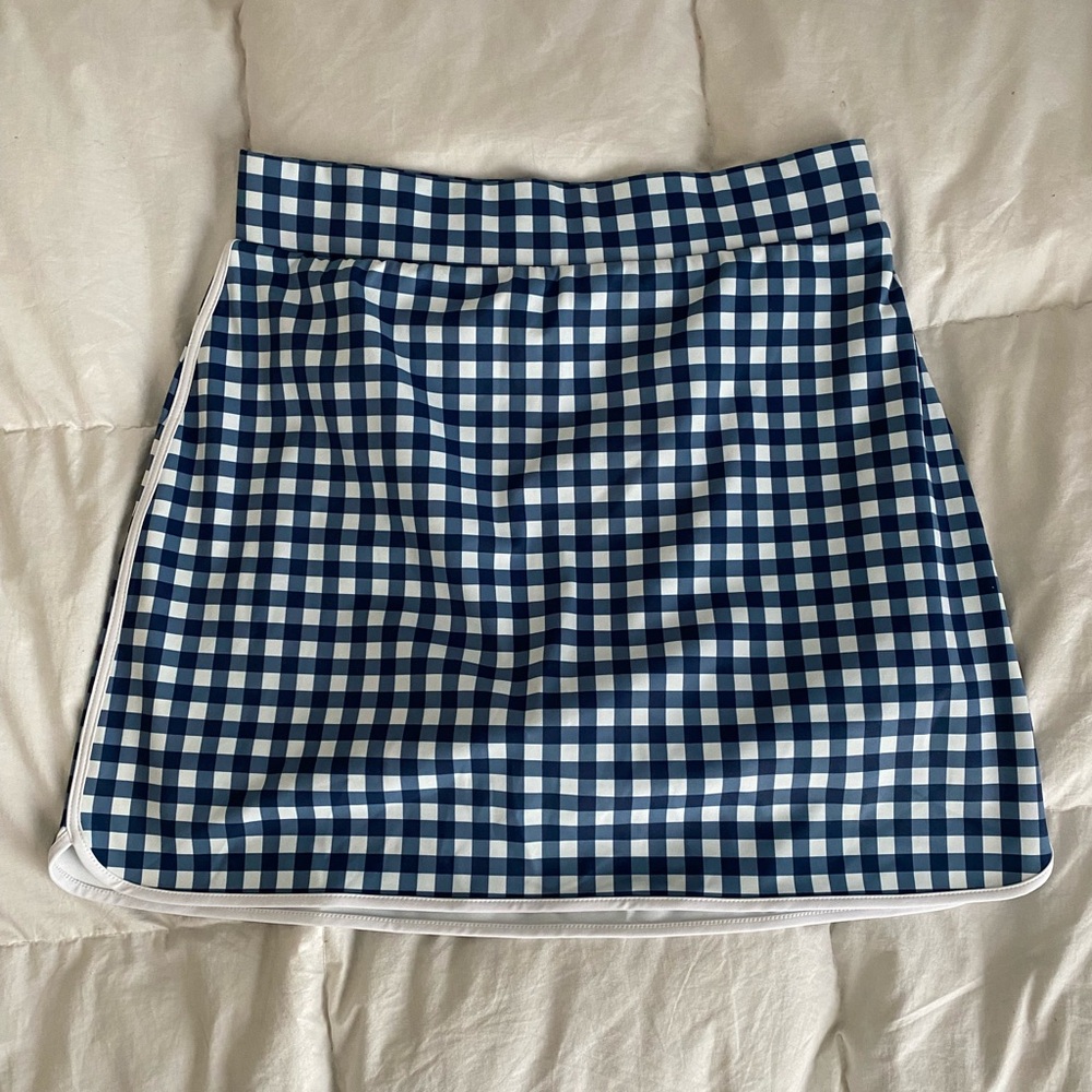 Jcrew Gingham Skort